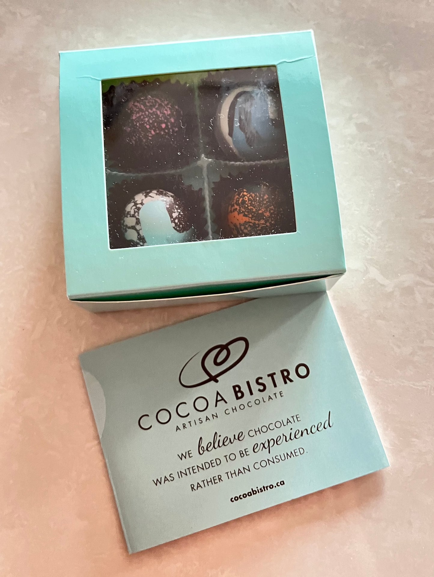 Tea-Chocolate Truffles