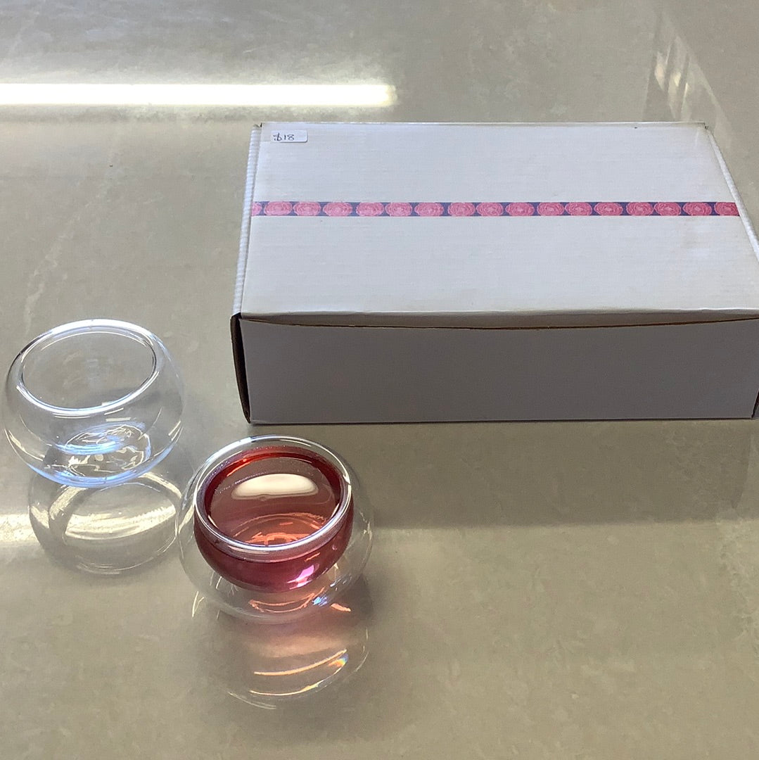 Glass Teacups (Not for Shipping Orders)