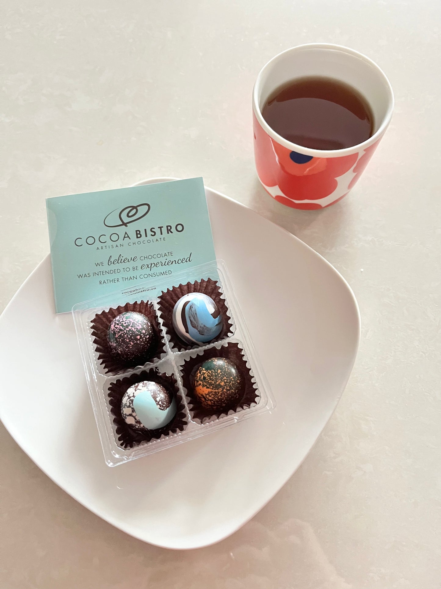 Tea-Chocolate Truffles