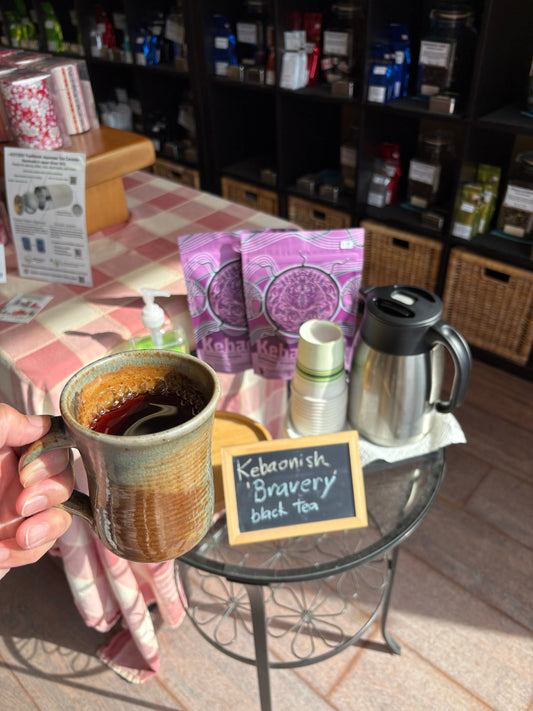 🌿 Kebaonish Tea Journey — Week 4: Bravery (Aakdehewin)