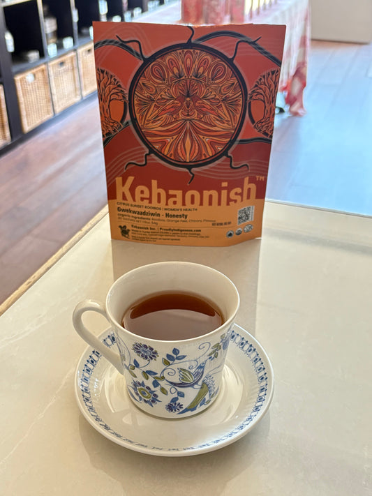🌿 Kebaonish Tea Journey — Week 6: Honesty (Gwekwaadziwin)