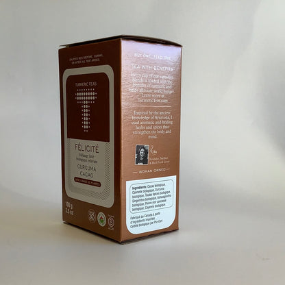 Turmeric Tea | BLISS | Elevating Organic Turmeric Cacao Latte Blend (Powder)-100g